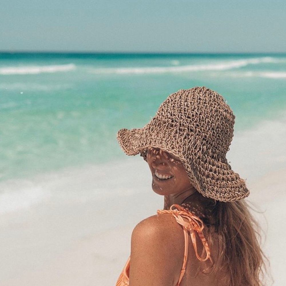 Raffia Straw Hat
